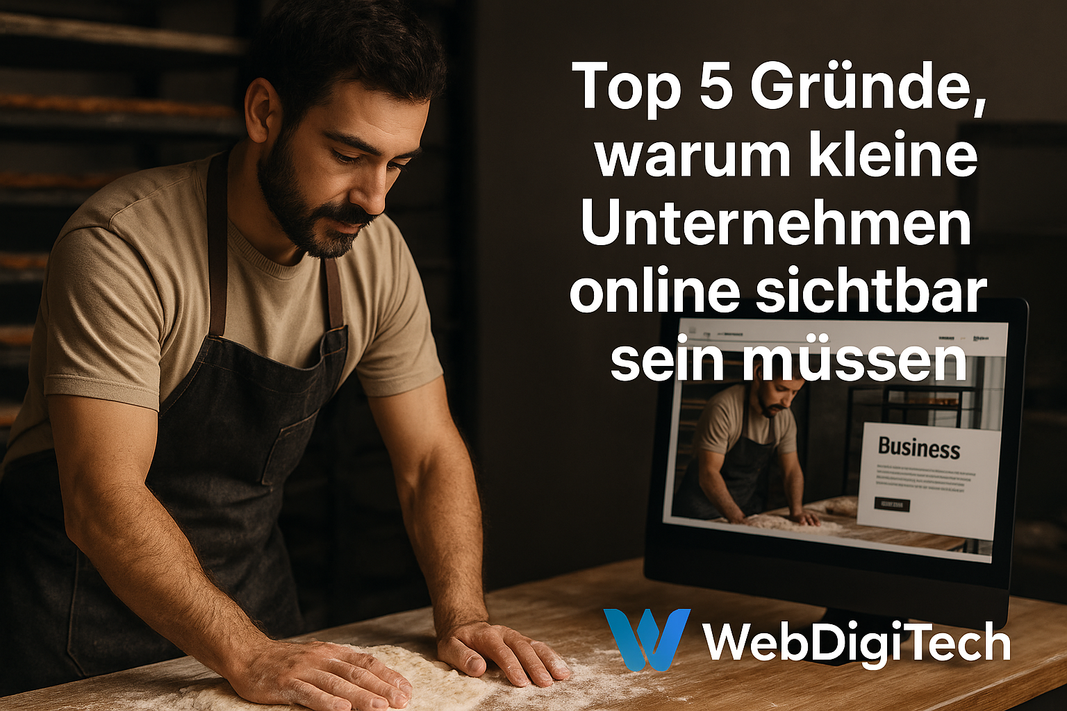 Top 5 Gründe, warum kleine Unternehmen online sichtbar sein müssen